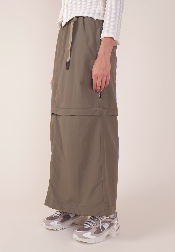 Convertible Micro Ripstop Skirt - Army Green