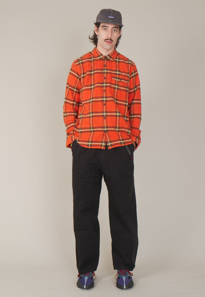 Light Weight Fjord Flannel Shirt - lawrence/hot amber