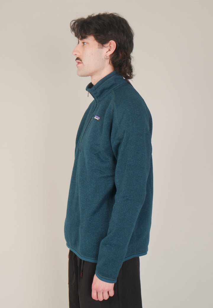 Better Sweater 1/4 Zip - dark borealis green