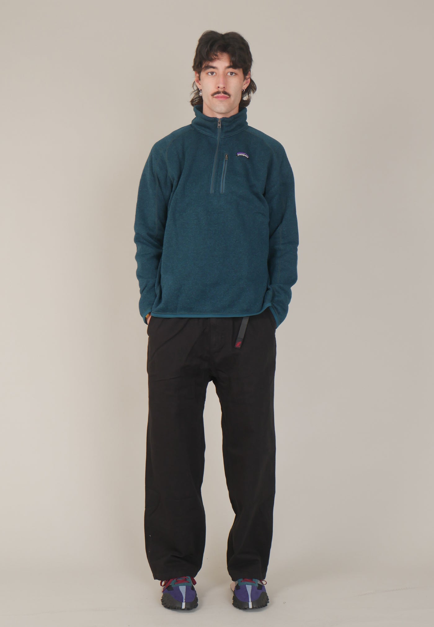 patagonia better sweater half zipPatagonia Better Sweater for the WinAll  Day OutfitsKelly in 