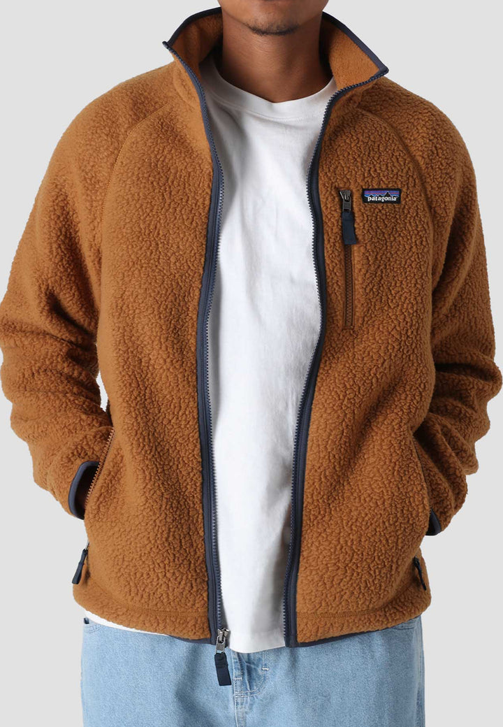 Retro Pile Jacket - bear brown
