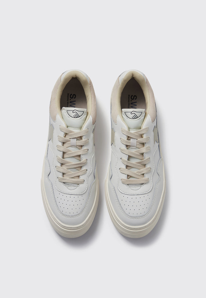 Pearl S-Strike Leather - White/Putty