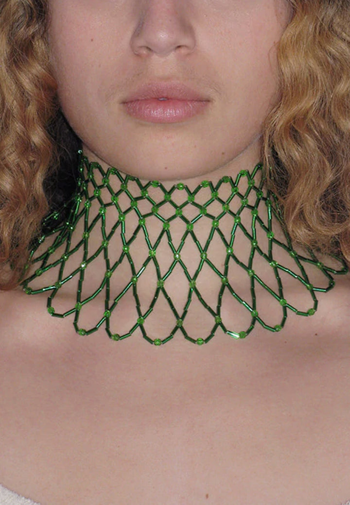 Pellagia II Necklace - Medium Green