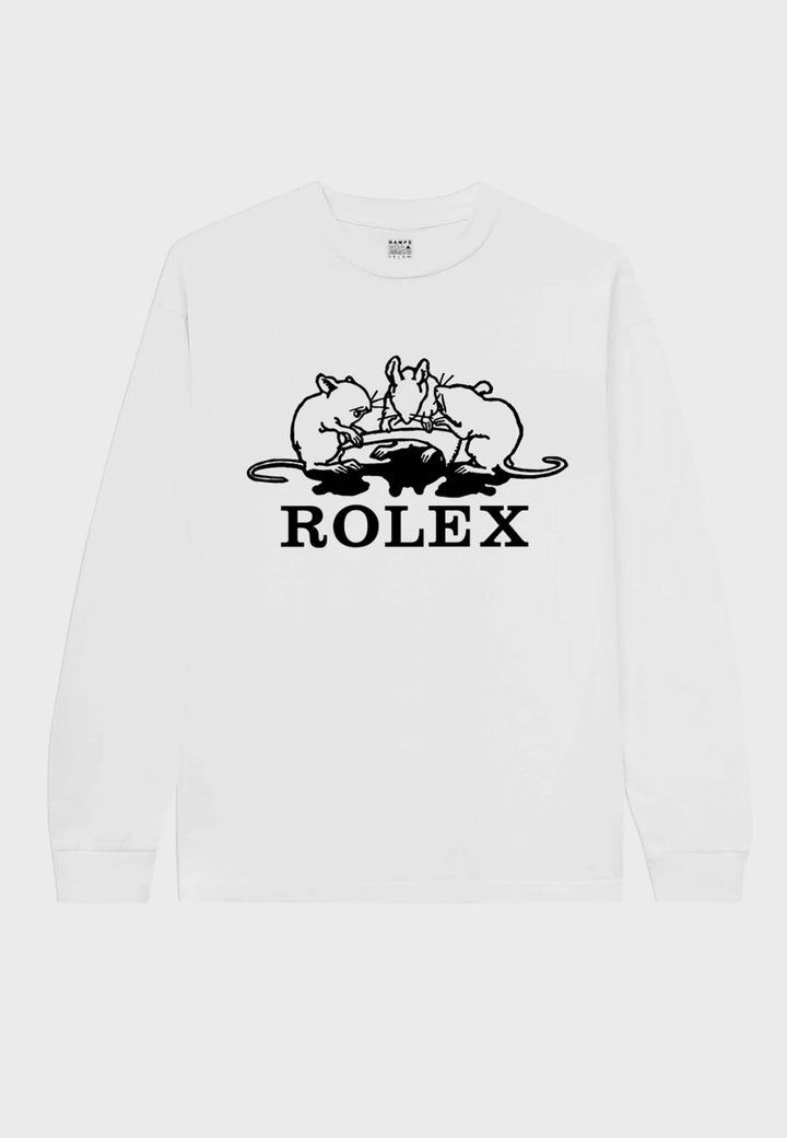 Rolex Long Sleeve - White