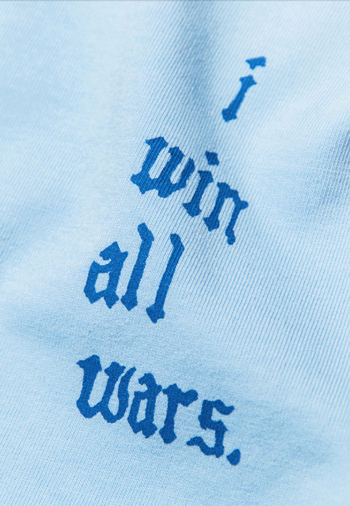 War T-Shirt - powder blue