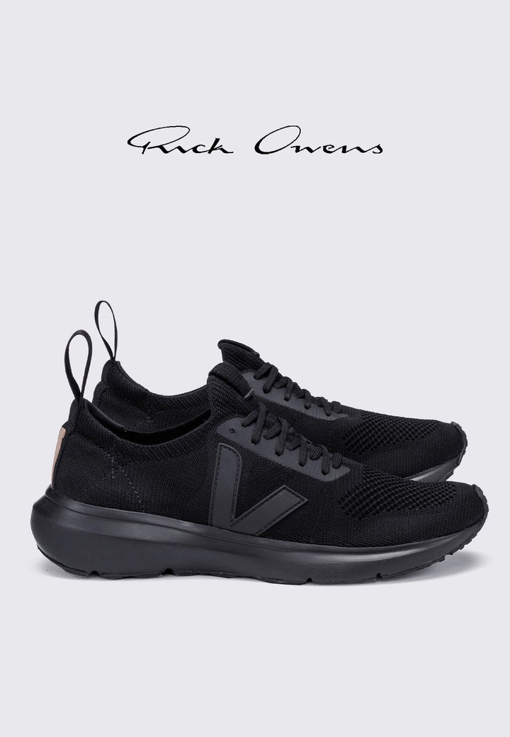 Rick Owens Runner Style 2 V-Knit - full black