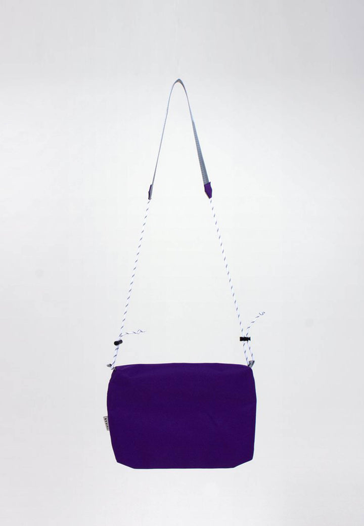 Sacoche Bag Small - purple/black mesh