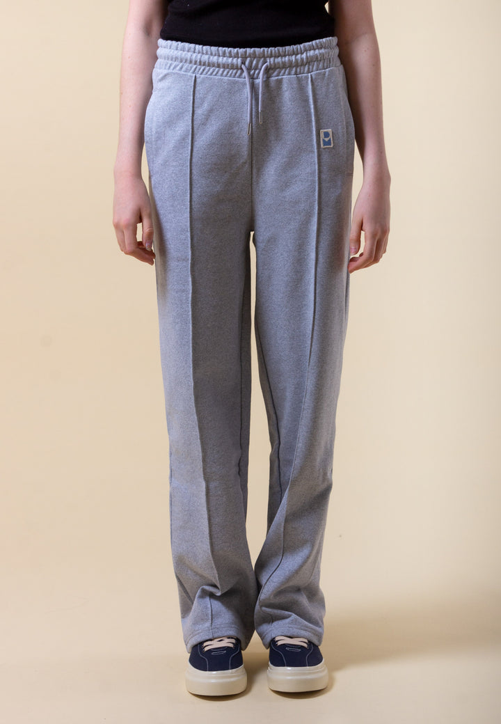 Seam Front Joggers - grey marle