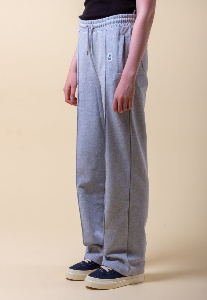 Seam Front Joggers - grey marle