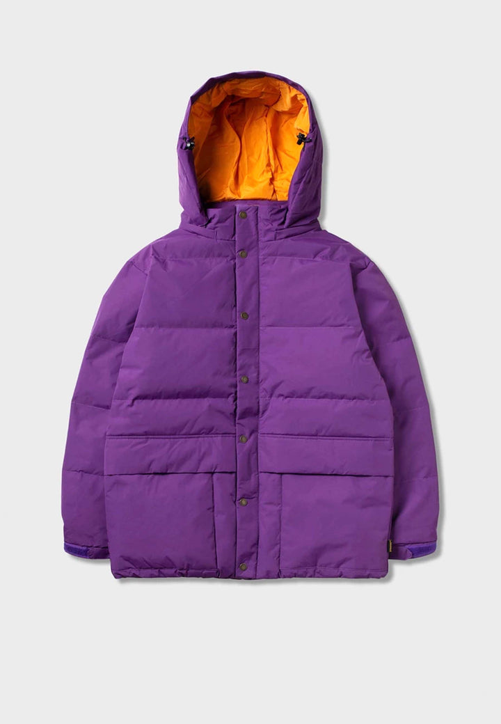 Down Jacket - purple