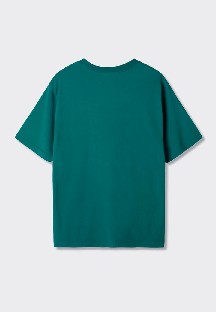 College Graphic T-Shirt - ivy green