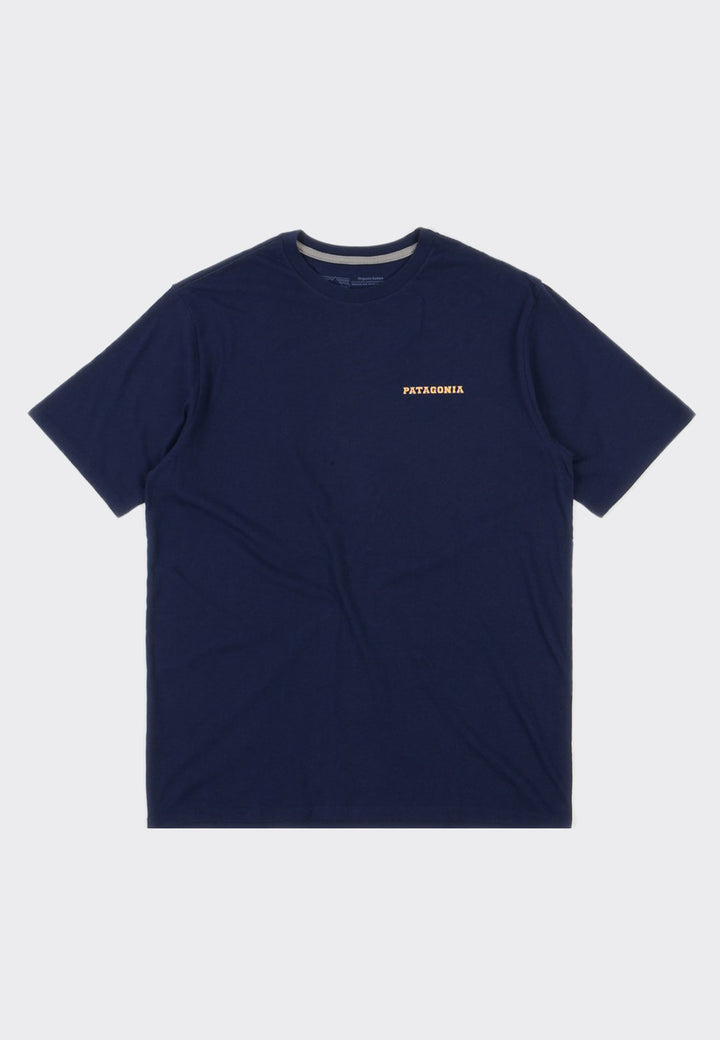 Summit Road Organic T-Shirt - classic navy