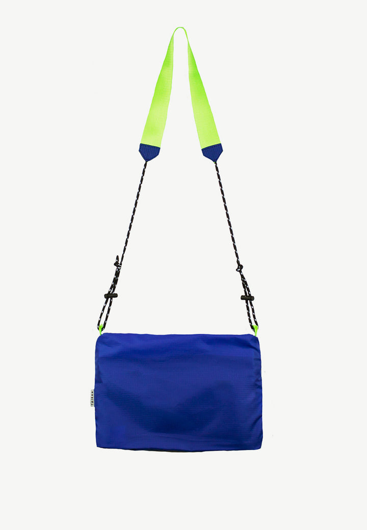 Sacoche Bag Large - white/blue/yellow
