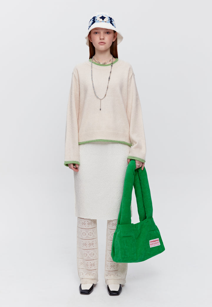 Terry Tote Bag - Green