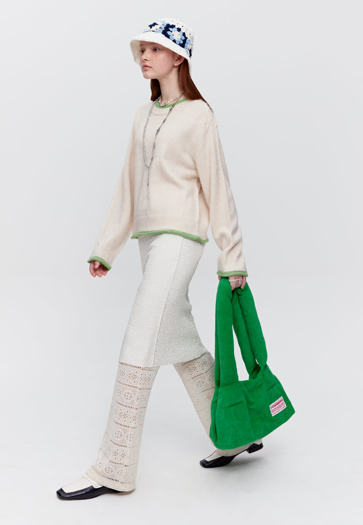 Terry Tote Bag - Green