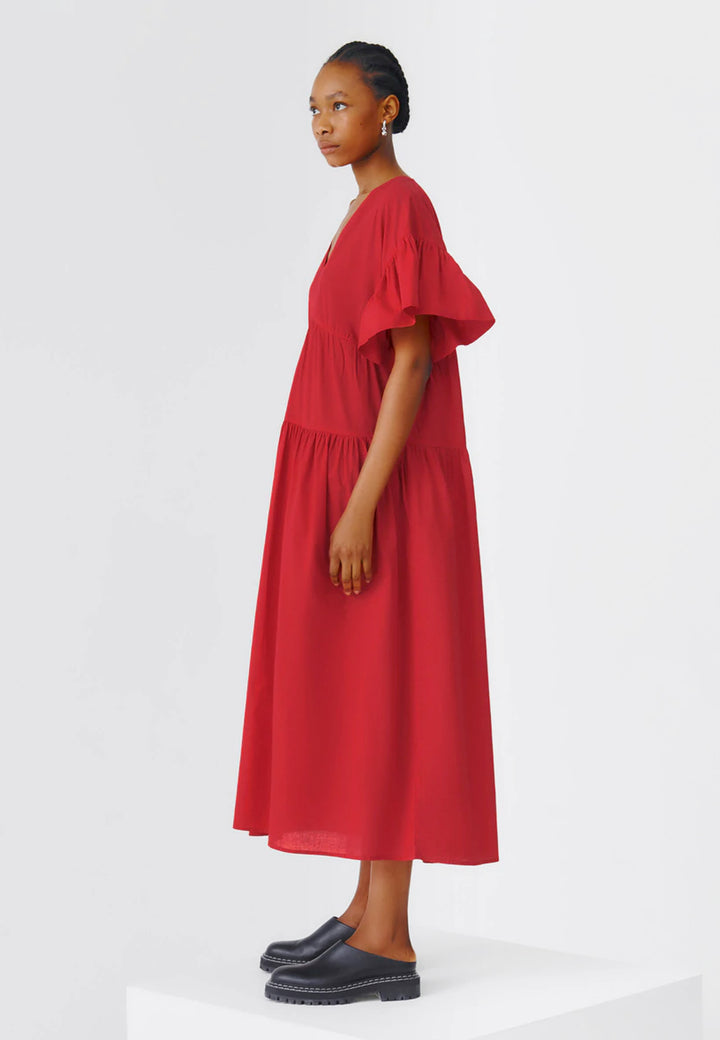 Theory Dress - red