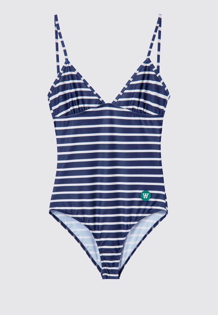 Rio Swimsuit - navy/stripe