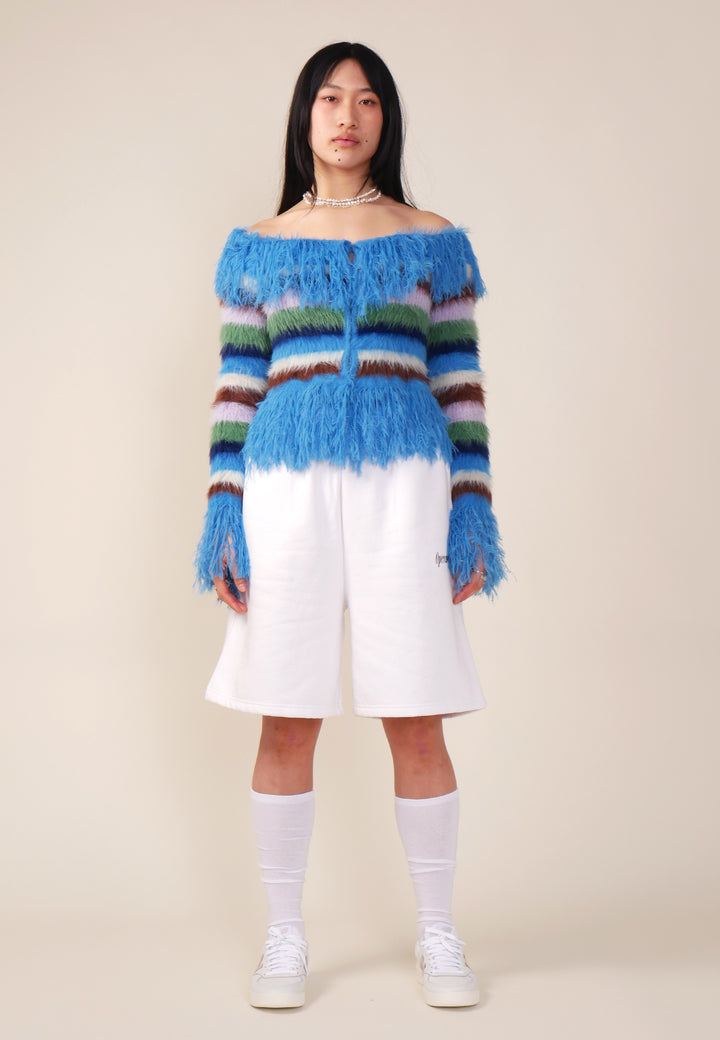 Vivienne Feather Knit Cardigan - Multi