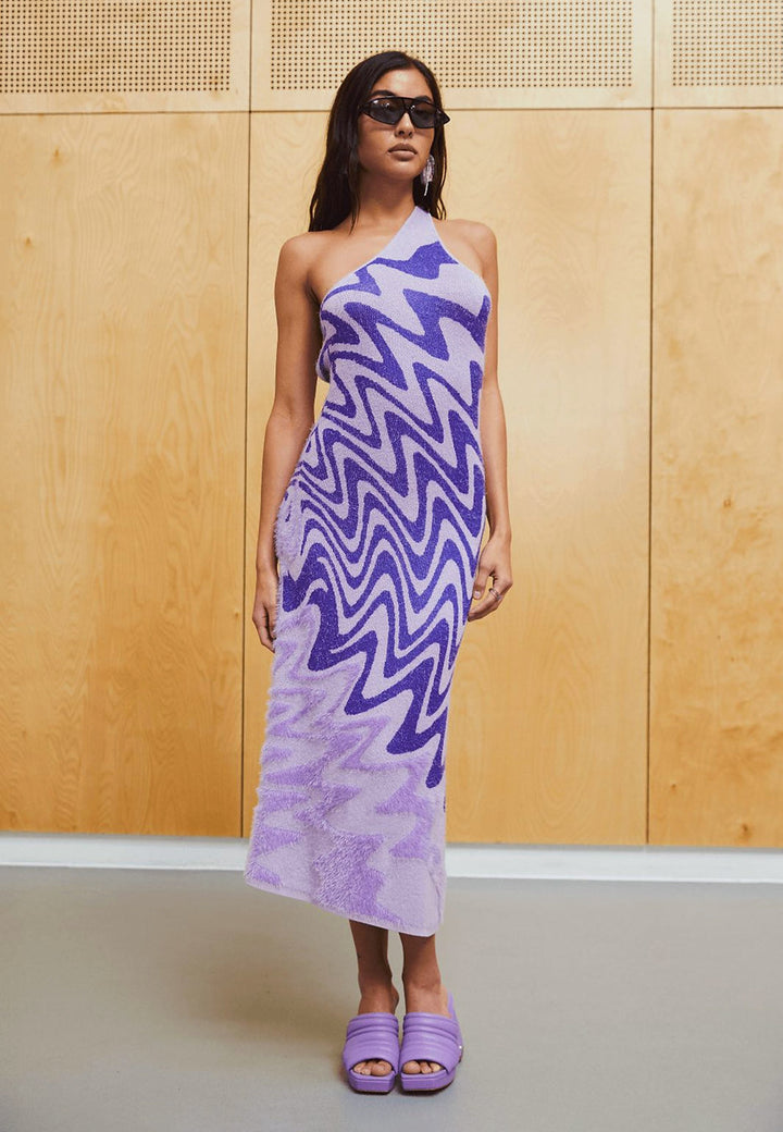 Wannabe Hockney Dress - parma violet