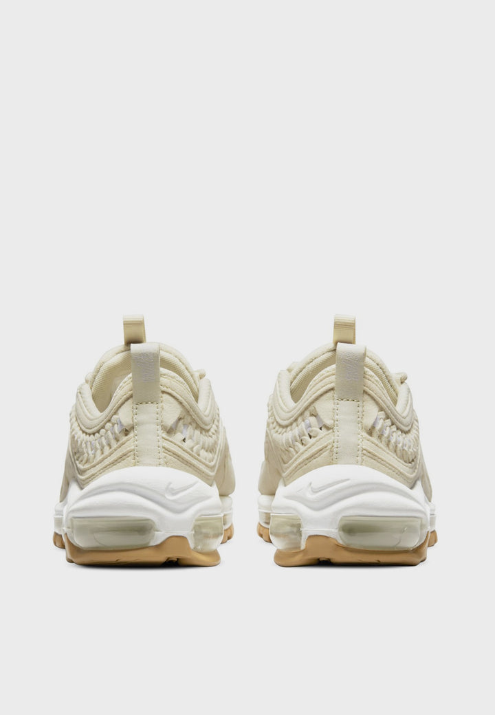Women's Air Max 97' LX - Woven Fossil/White/Gum Yellow