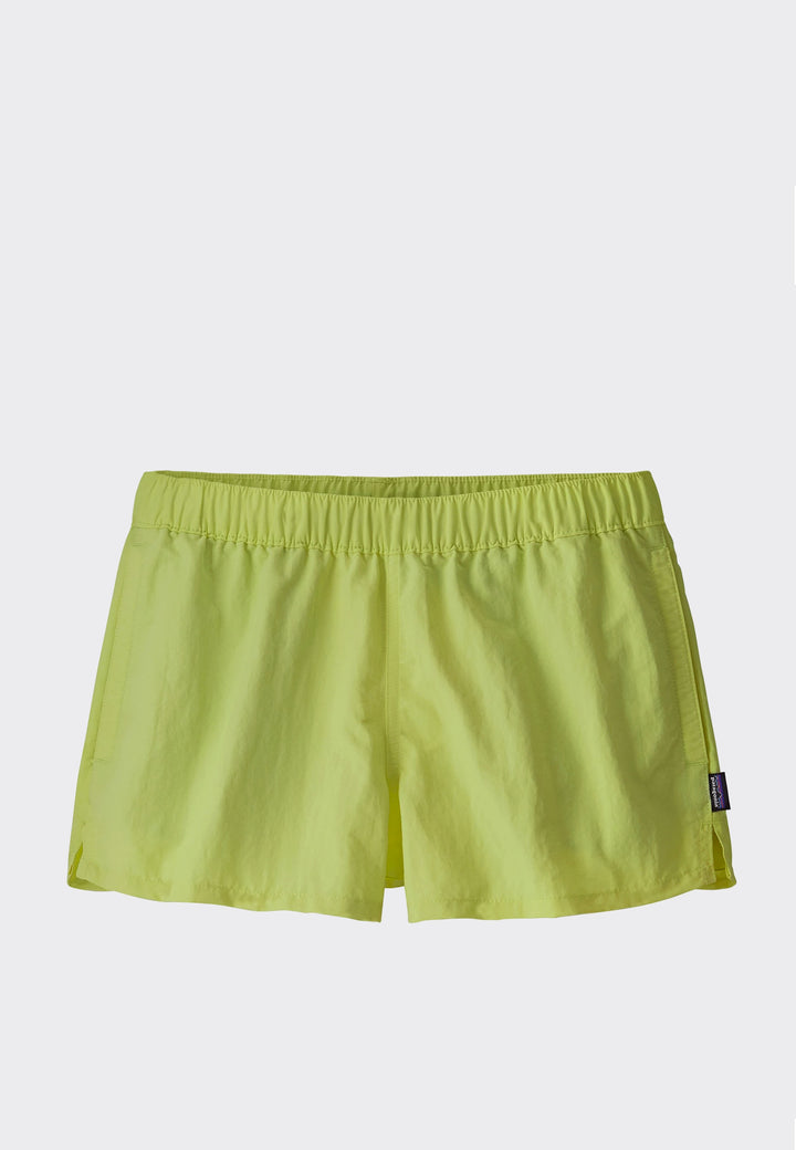 Womens Barely Baggies Shorts - jellyfish yellow