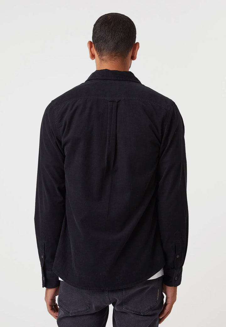 Workwear Corduroy Shirt - Black