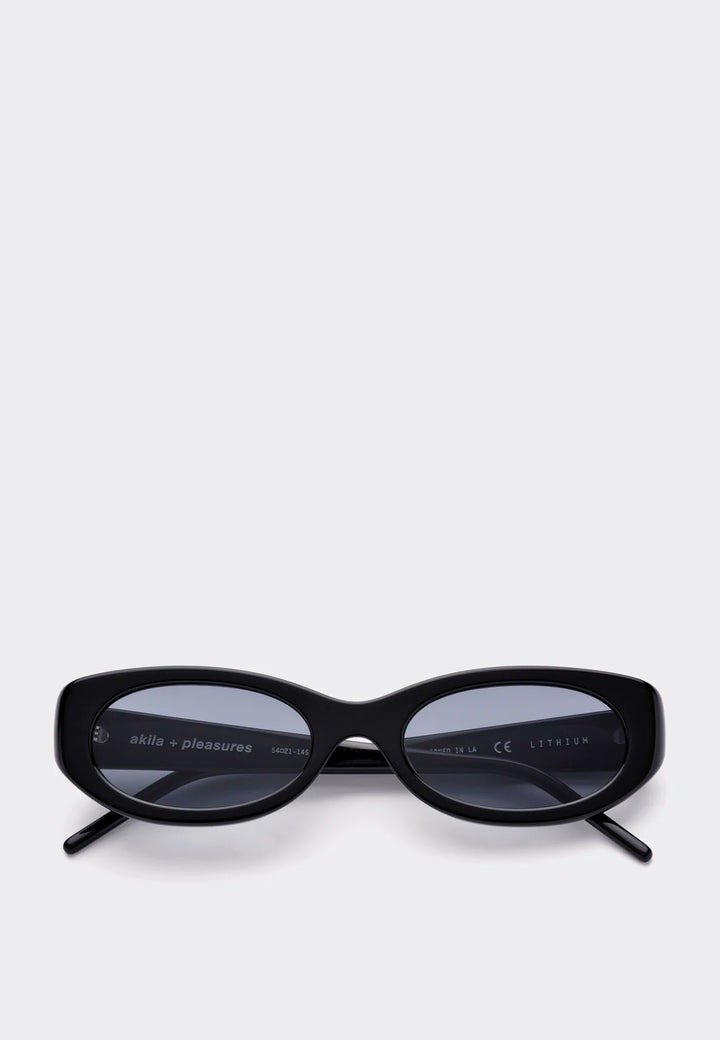 X Pleasures Lithium Sunglasses - Black/Black