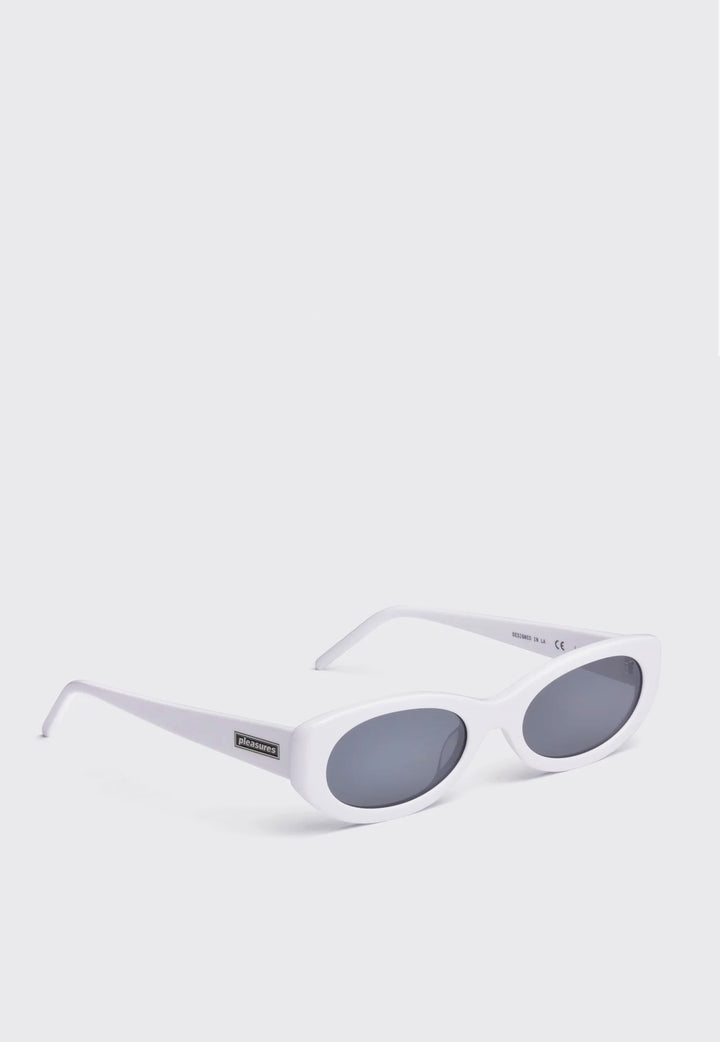 X Pleasures Lithium Sunglasses - White/Black