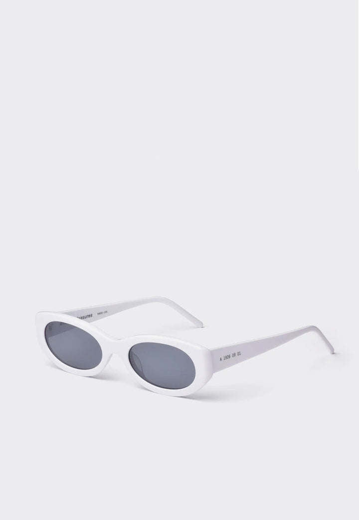 X Pleasures Lithium Sunglasses - White/Black