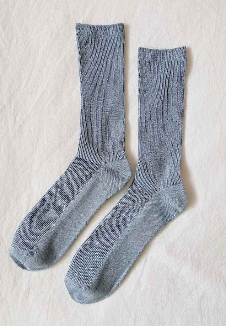 Trouser Socks - blue bell