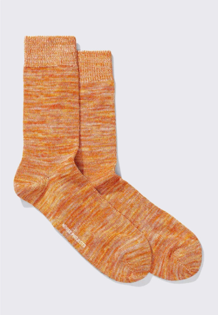 Bjarki Blend Socks - golden orange