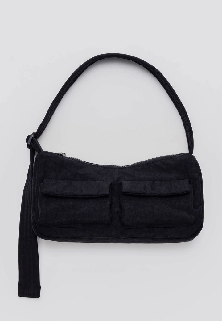 Cargo Shoulder Bag - Black