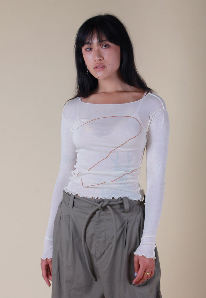 Mitrovica Long Sleeve - off white