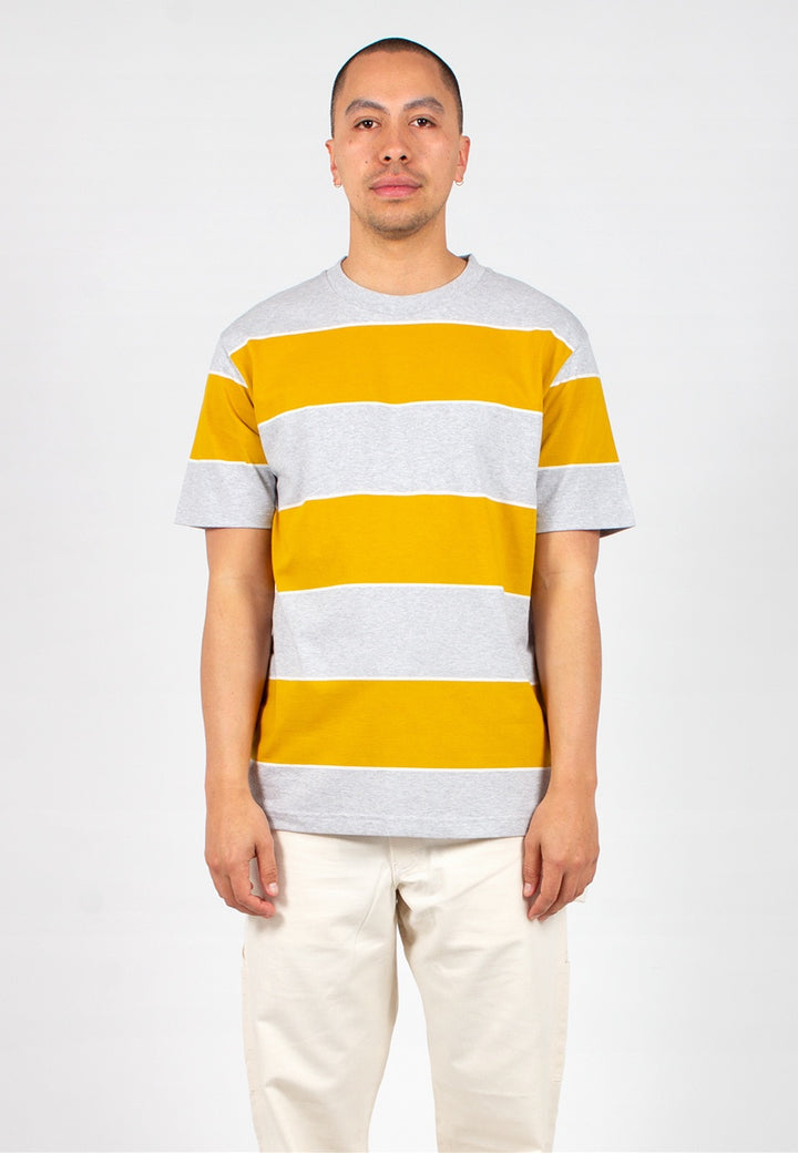 Norse Projects | Johannes 3 Stripe - montpellier yellow | Good As Gold, NZ