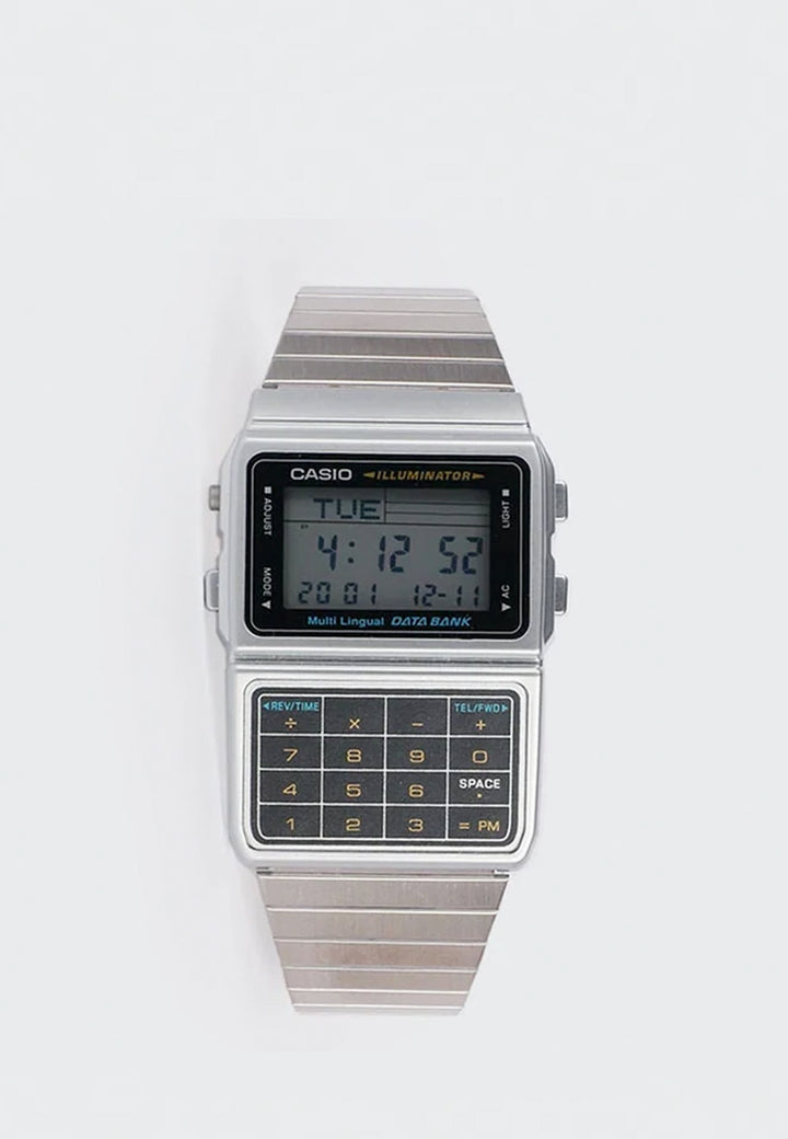 Databank Calculator Watch (DBC611-1D) - Silver