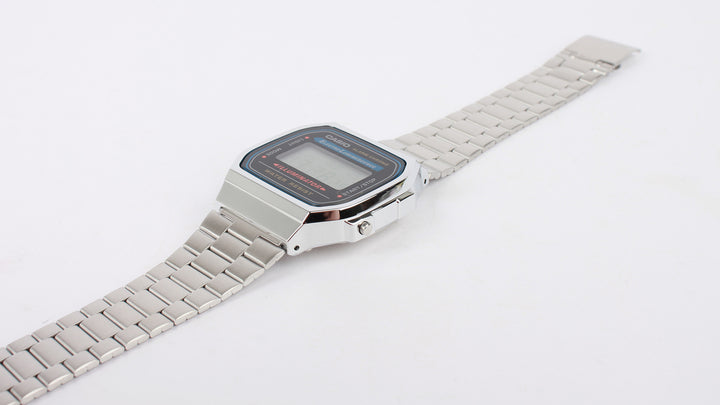 Classic Digital Watch (A168WA-1W) - Silver/Black