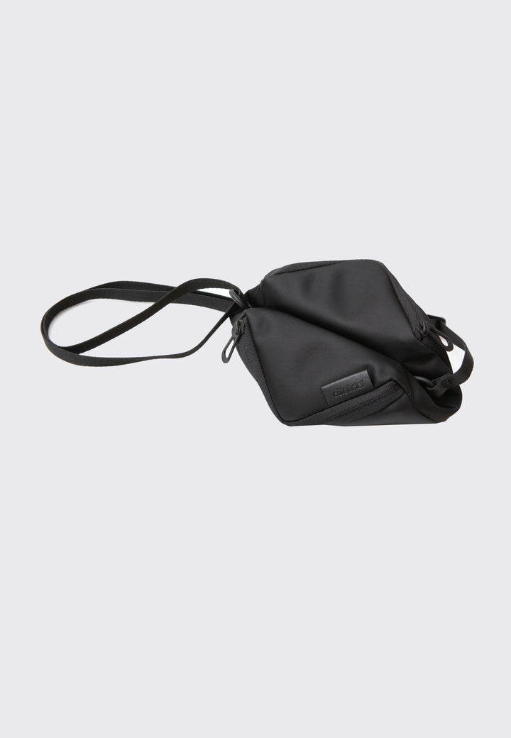 Medium Tara Sleek Nylon Bag - black
