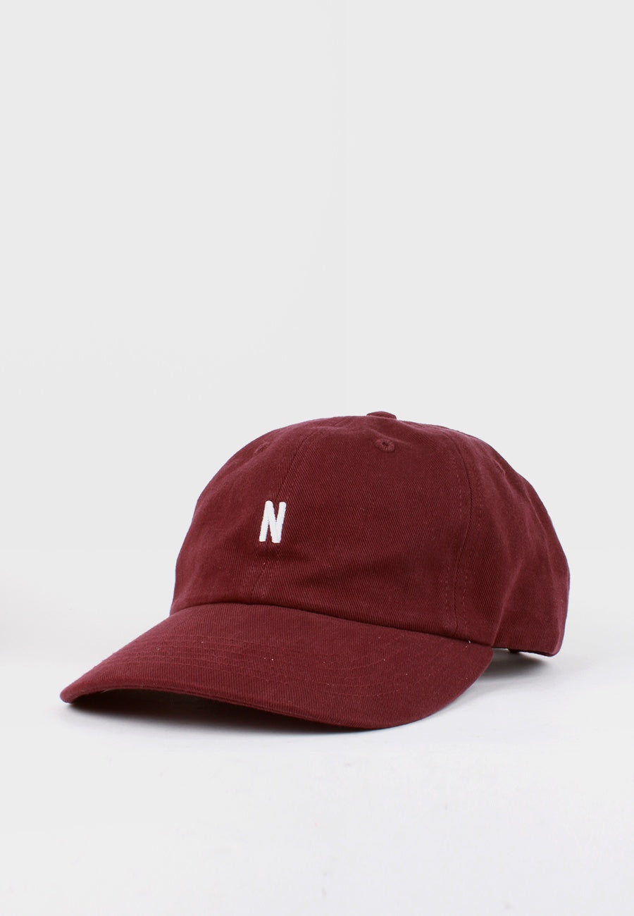 Norse Projects N Logo Cap - ritteri purple - Good As Gold