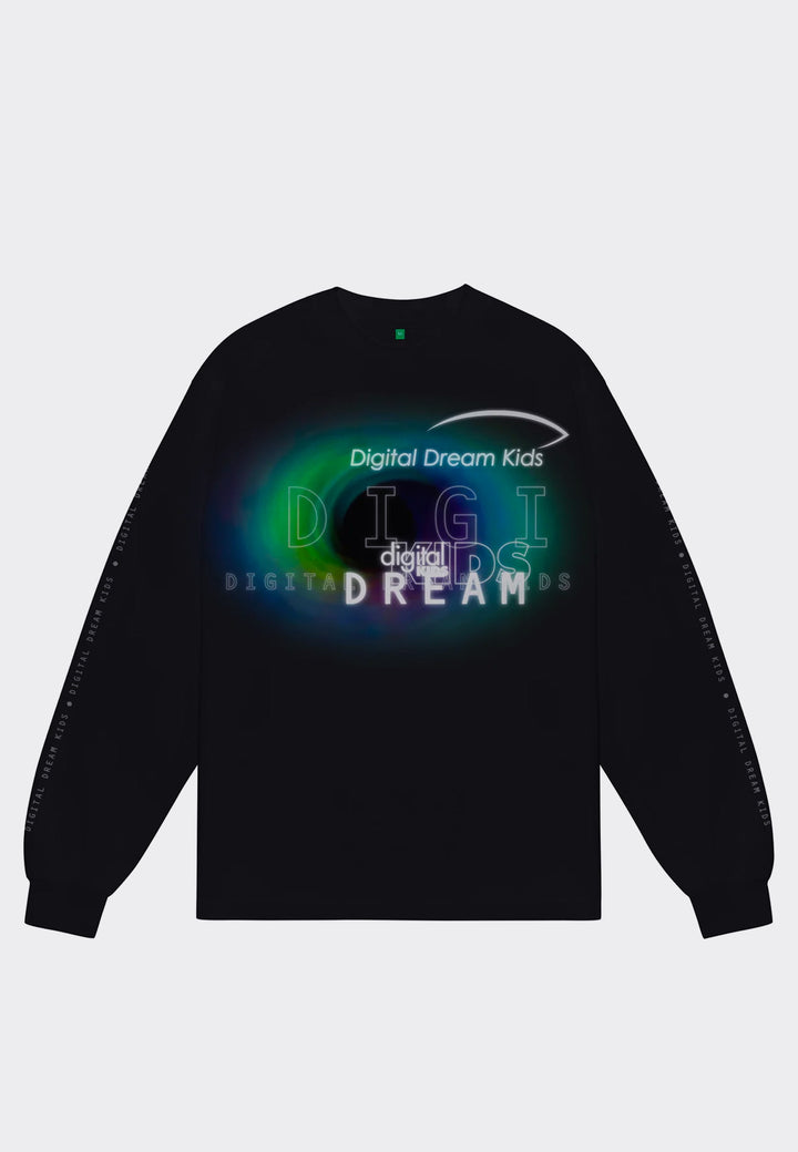 Digital Dream Kids L/S Shirt - Black