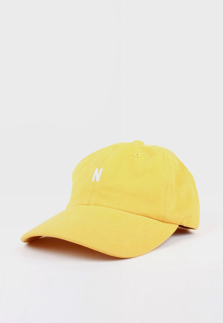 Norse Projects N Logo Cap - sunwashed yellow - Good As Gold