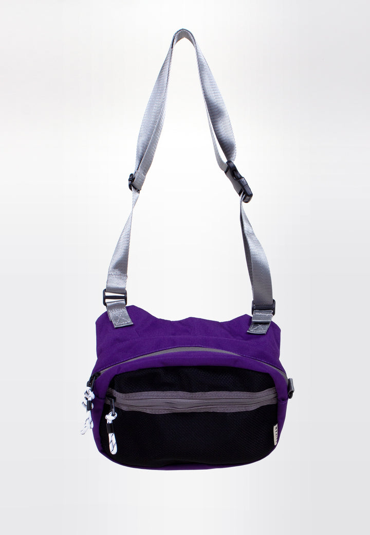Shoki Bag - purple/black mesh