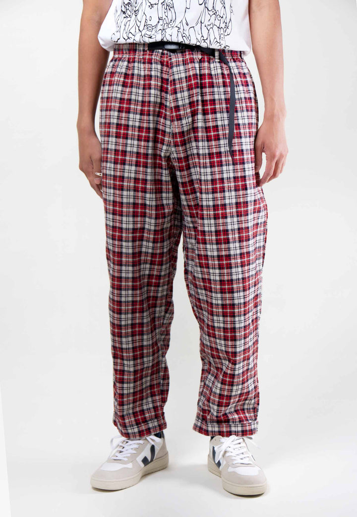 Linen Cotton Resort Pants - madras
