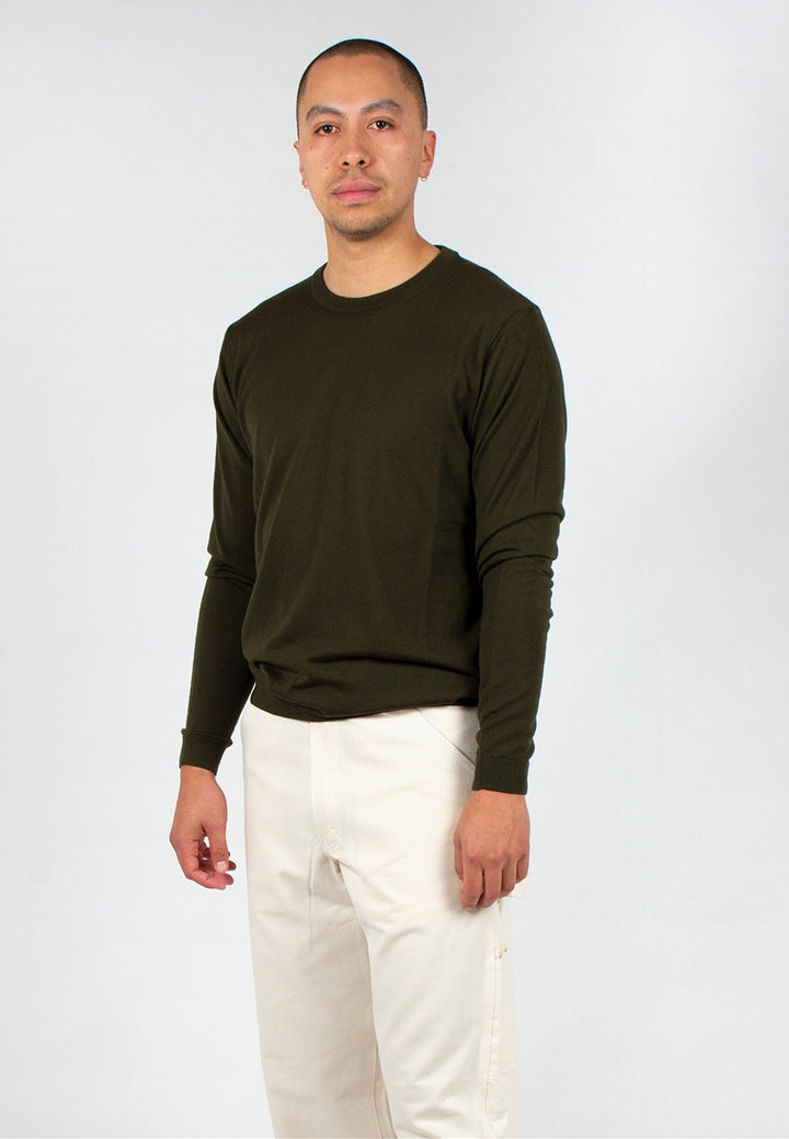 Norse Projects | Sigfred Light Merino - beech green | Good As Gold, NZ