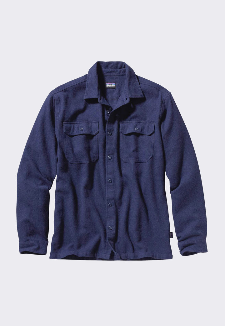 Fjord Flannel Shirt - navy