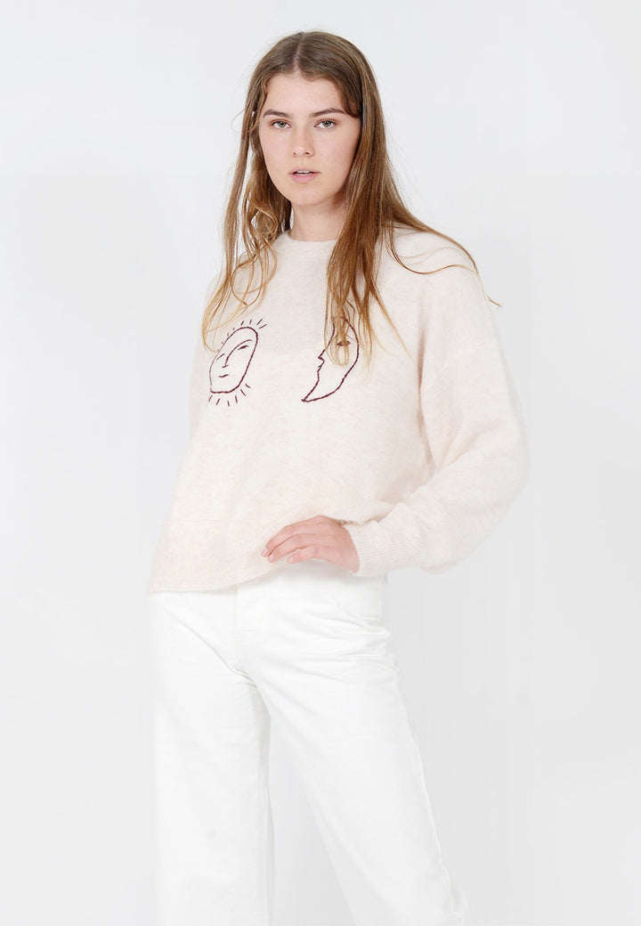 Paloma Wool Cosmos Knit Sweater - ecru — Good as Gold