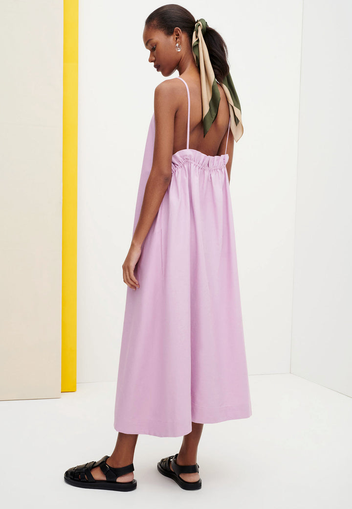 Florence Dress - lilac chambray
