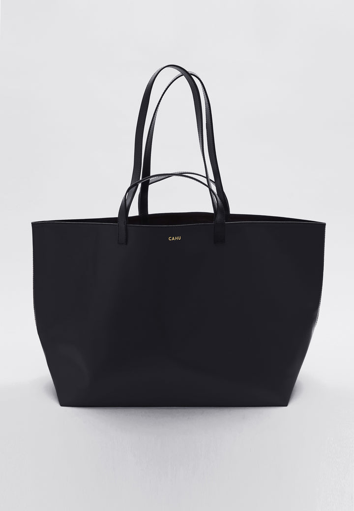 Le Pratique Medium Zip Bag - Black