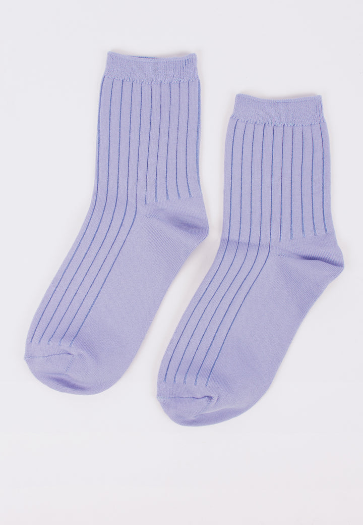 Her Socks Solid - Periwinkle