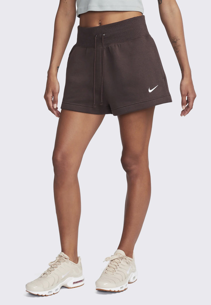 Women's Sportswear Phoenix Fleece Shorts - Baroque Brown/Sail