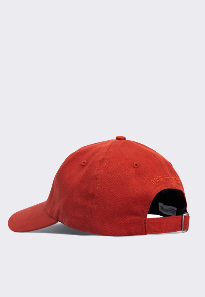 Twill Sports Cap - industrial orange